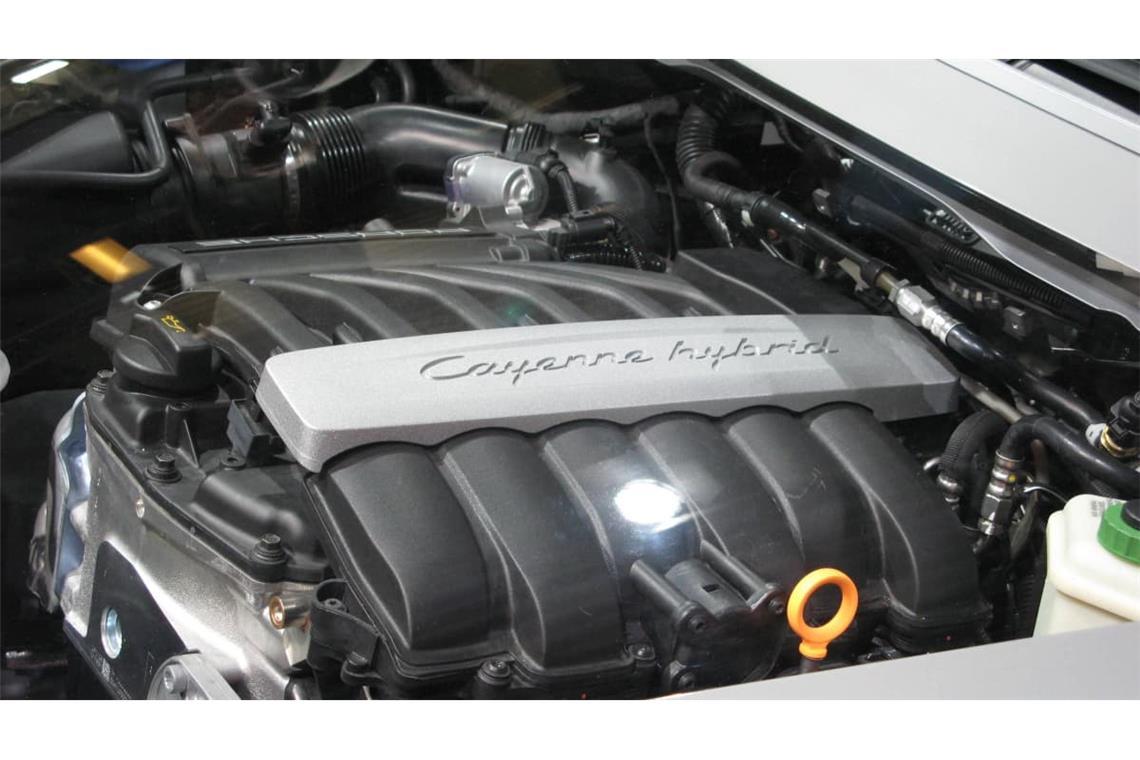 Hybrid-Motor eines Porsche Cayenne – kann China das genauso gut?