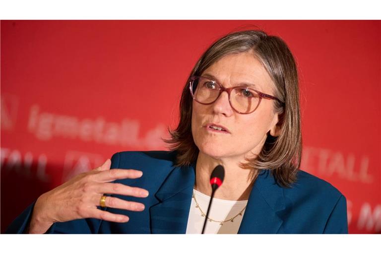 IG-Metall-Vorsitzende Christiane Benner