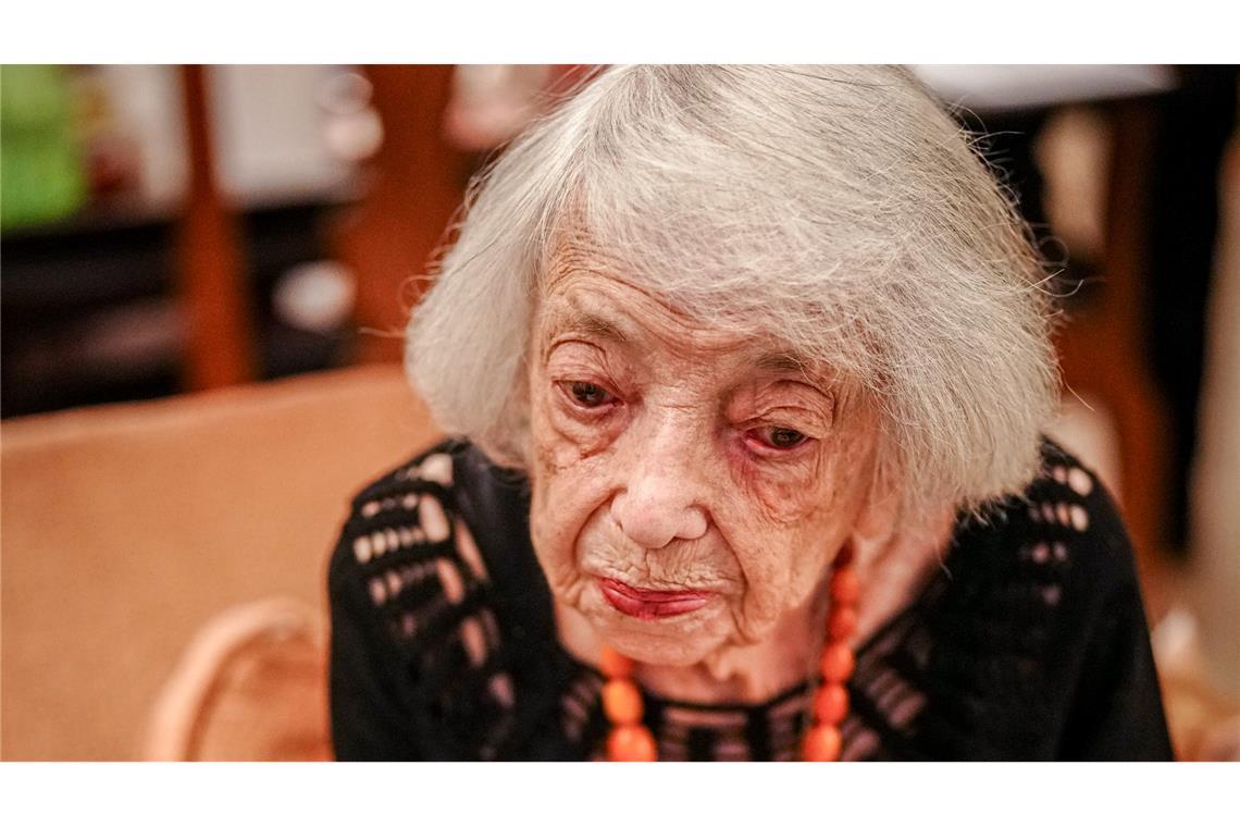 "Als ob es gestern wäre": 80 Jahre nach Auschwitz Ihren "Judenstern" hat Margot Friedländer aufgehoben, über ihr Schicksal hat sie ein Buch geschrieben.