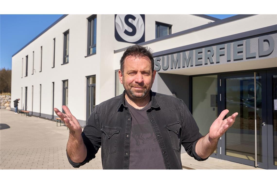 Ikke Hüftgold privat: Plattenfirma und Gartenbaucenter. (Archivbild)