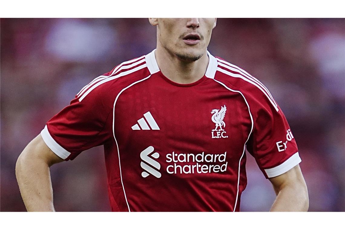 Im Community Shield gegen Crystal Palace könnte Florian Wirtz am Sonntag seinen ersten Titel mit Liverpool gewinnen.