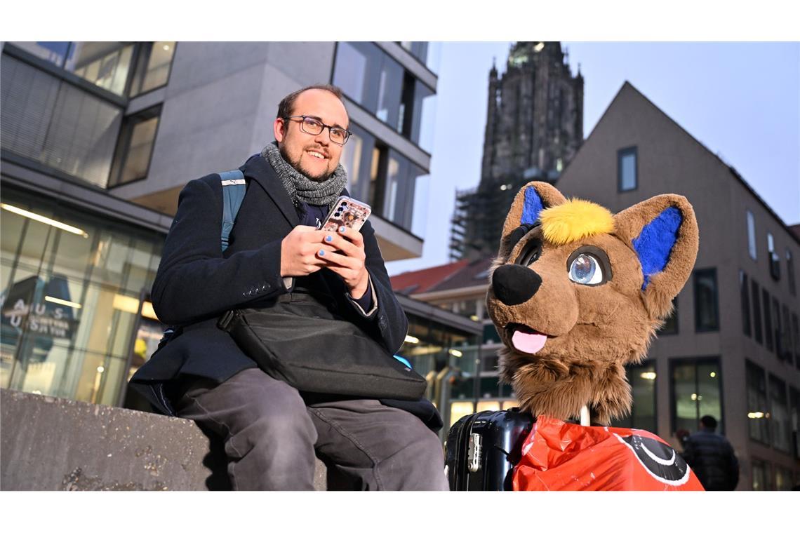 Vom Mensch zum Fabeltier: Was hinter Furry Fandom steckt Im echten Leben ist Patrik Schleehuber IT-Spezialist bei einer Tageszeitung. (Archivbild)