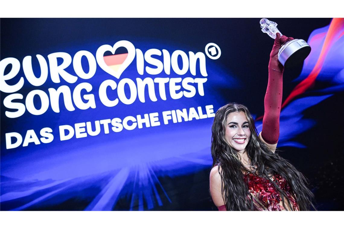 Im Februar gewann die Sängerin den Deutschen Vorentscheid zum ESC. (Archivfoto)