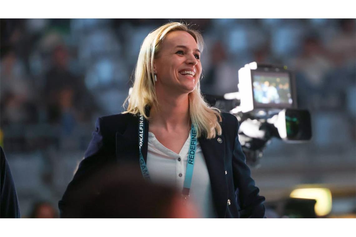 Im Fokus: Kim Renkema, die Geschäftsführerin der Volleyball-Bundesliga.