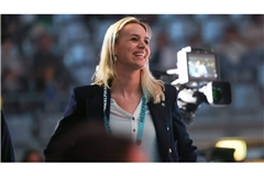 Im Fokus: Kim Renkema, die Geschäftsführerin der Volleyball-Bundesliga.