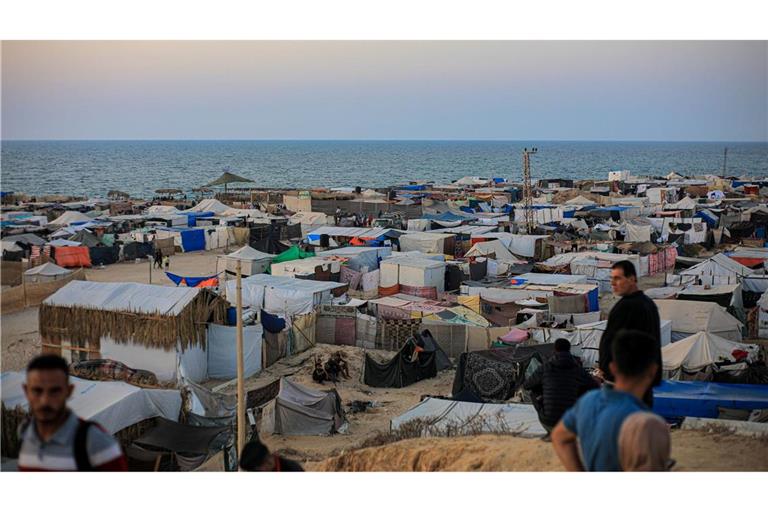 Im Gazastreifen ist praktisch die gesamte Bevölkerung vertrieben (Archivbild).