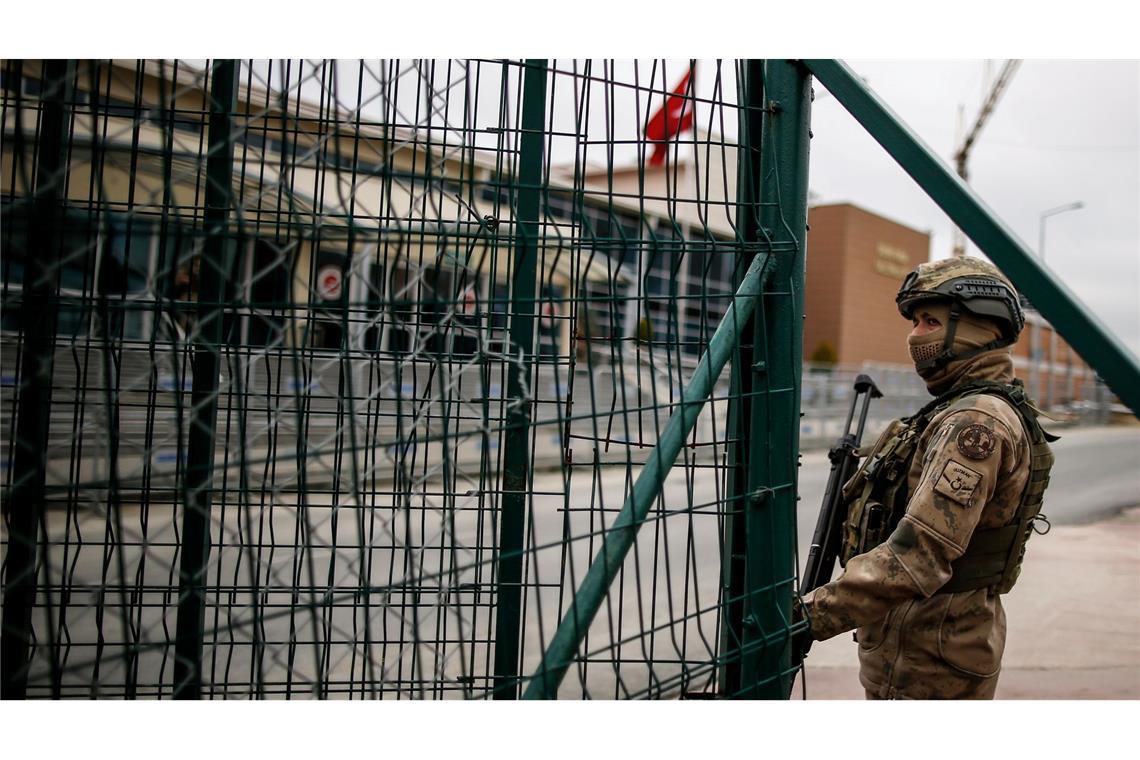 Im Gefängnis im Istanbuler Bezirk Silivri sind zahlreiche Regierungskritiker inhaftiert. (Archivbild)