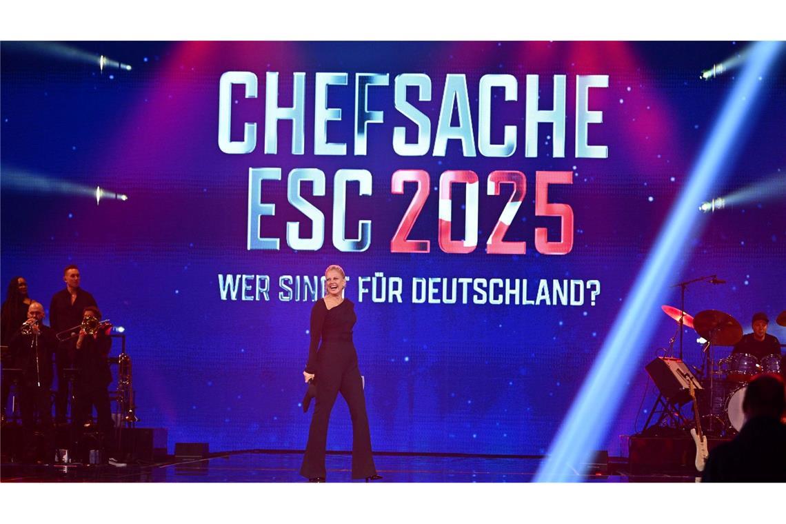 Raabs schwierige ESC-Auswahl: "Zu viele gute Leute" Im Halbfinale von "Chefsache ESC 2025" traten die verbliebenen Kandidaten erstmals mit eigenen Songs an, die auch für das ESC-Finale in Frage kommen.