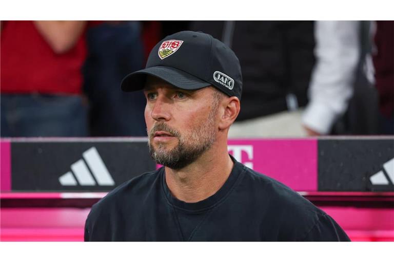 Im Heimspiel gegen Köln will der VfB-Trainer Sebastian Hoeneß die ersten Punkte einfahren.