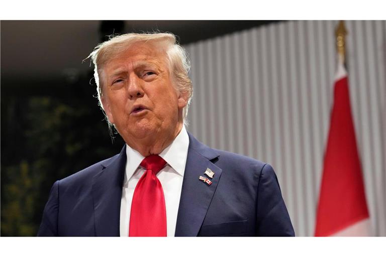 Im Iran-Israel-Konflikt sieht Donald Trump auf der Seite Teherans Bereitschaft zu Gesprächen.