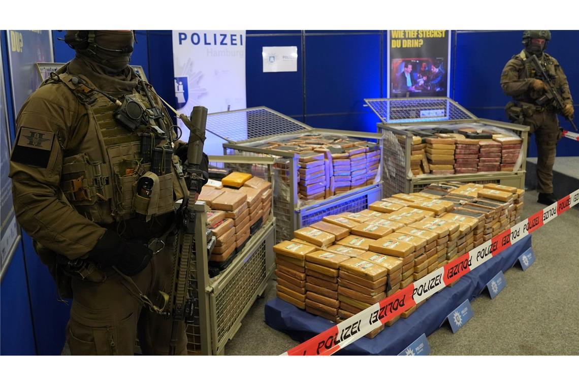 Im Jahr 2025 haben die Behörden in Deutschland bislang weniger Kokain abgefangen als in den Vorjahren. (Archivbild)