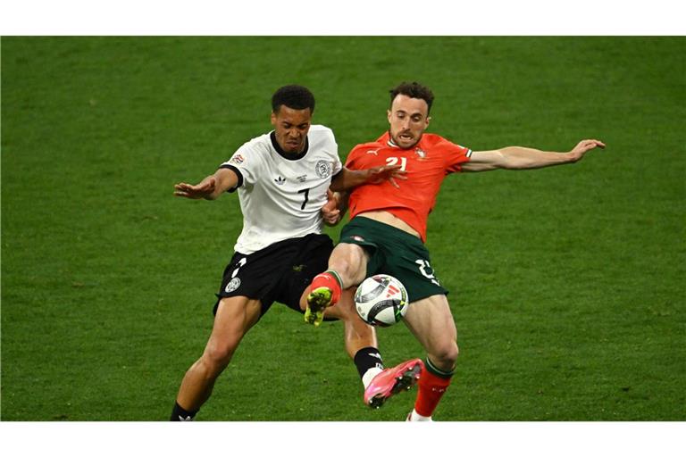 Im Juni gehörte Diogo Jota (r.) zu Portugals Siegermannschaft in der Nations League.
