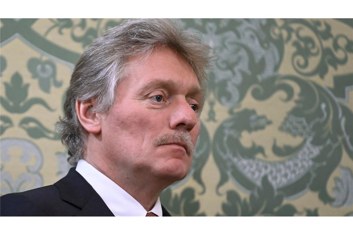Kreml schließt Einfrieren des Ukraine-Krieges aus Im Kreml hält man nichts von Spekulationen über ein Einfrieren des russisch-ukrainischen Krieges. (Archivbild)