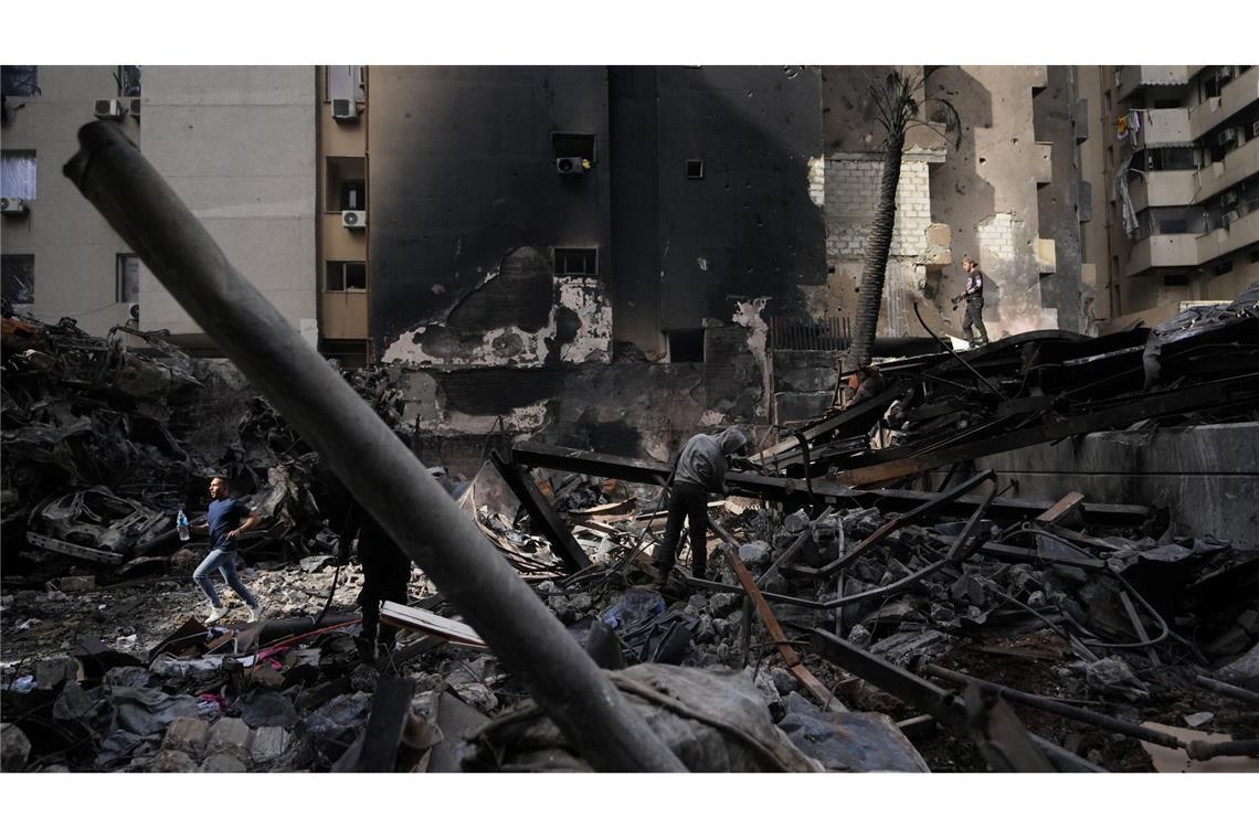 Im Libanon bekämpft Israel derzeit die Hisbollah-Miliz, auch die Zivilbevölkerung leidet darunter.