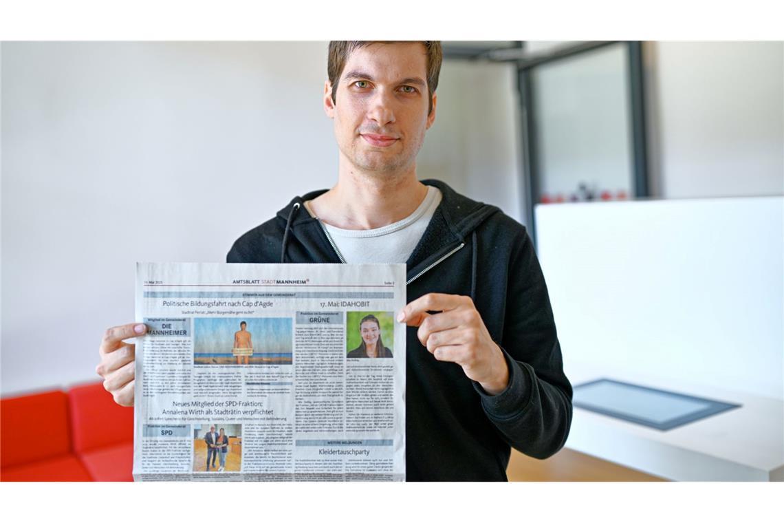 Politiker plant FKK-Swinger-Fahrt - und intimen Vorab-Kurs Im Mai hatte der Stadtrat im Amtsblatt zu dem FKK-Swinger-Urlaub aufgerufen. (Archivbild)