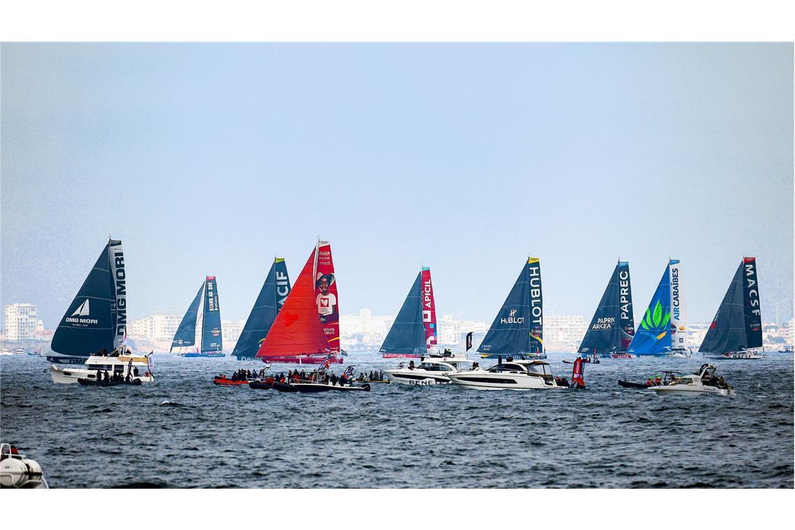 Die Extrem-Regatta Im November startete die zehnte Auflage der Vendée Globe.