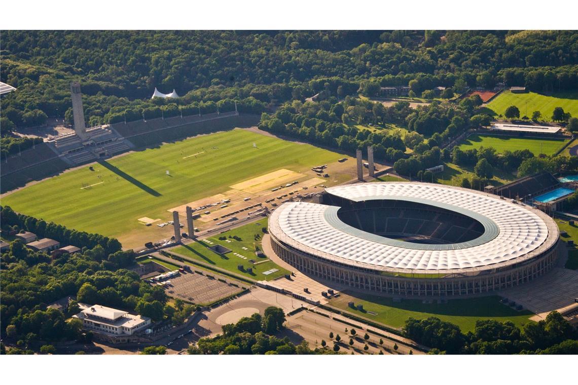 Im Olympiastadion findet am 23. Mai das Endspiel um den DFB-Pokal statt.