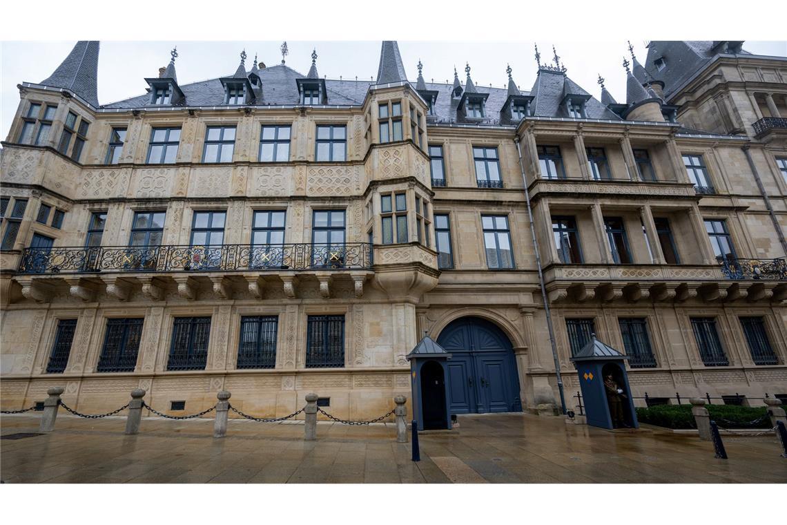 Prinz Guillaume wird neuer Großherzog von Luxemburg Im Palast werden zum Thronwechsel viele Gäste erwartet. (Archivbild)