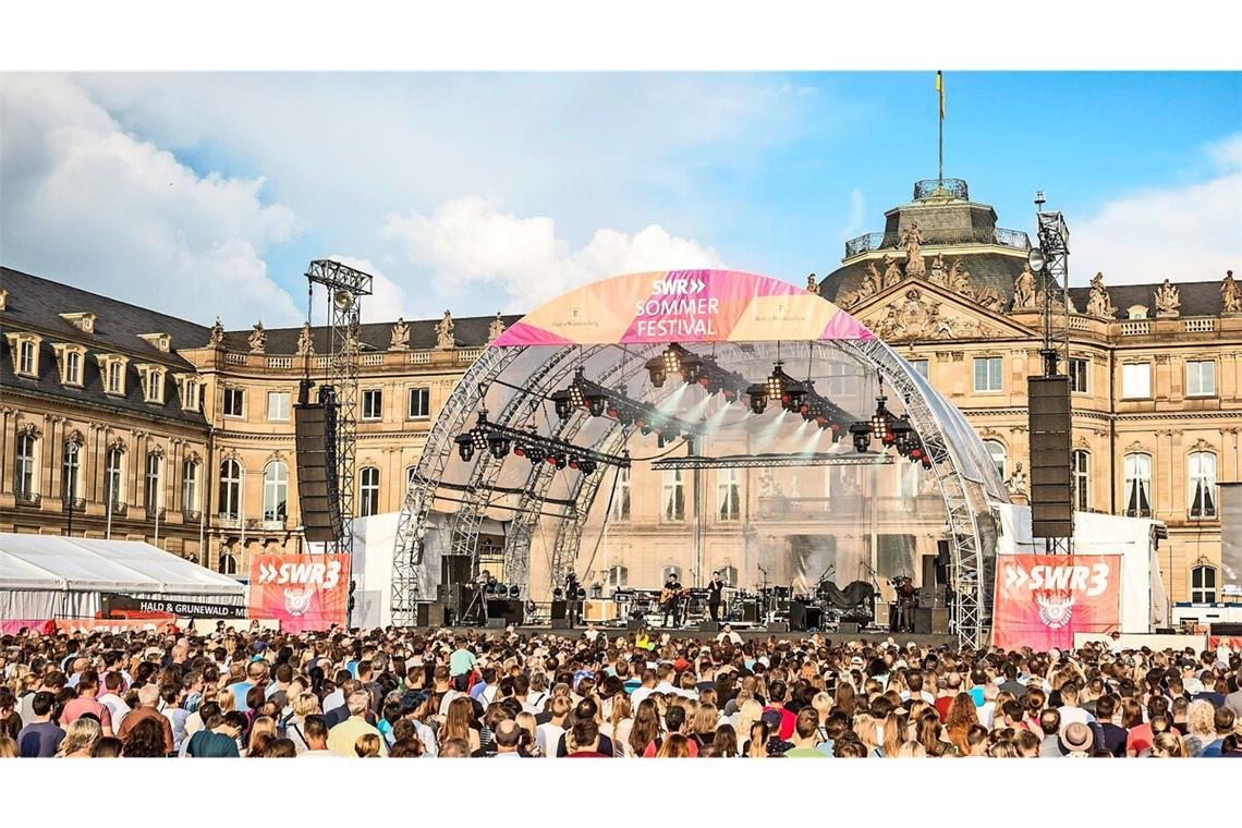 Auf dem Schlossplatz feiert Stuttgart  30 Jahre Hip-Hop