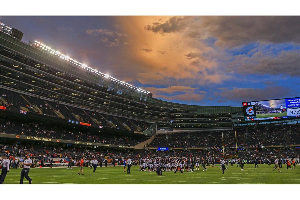 Im Soldier Field spielte Deutschland bei der WM 1994. (Archivbild)