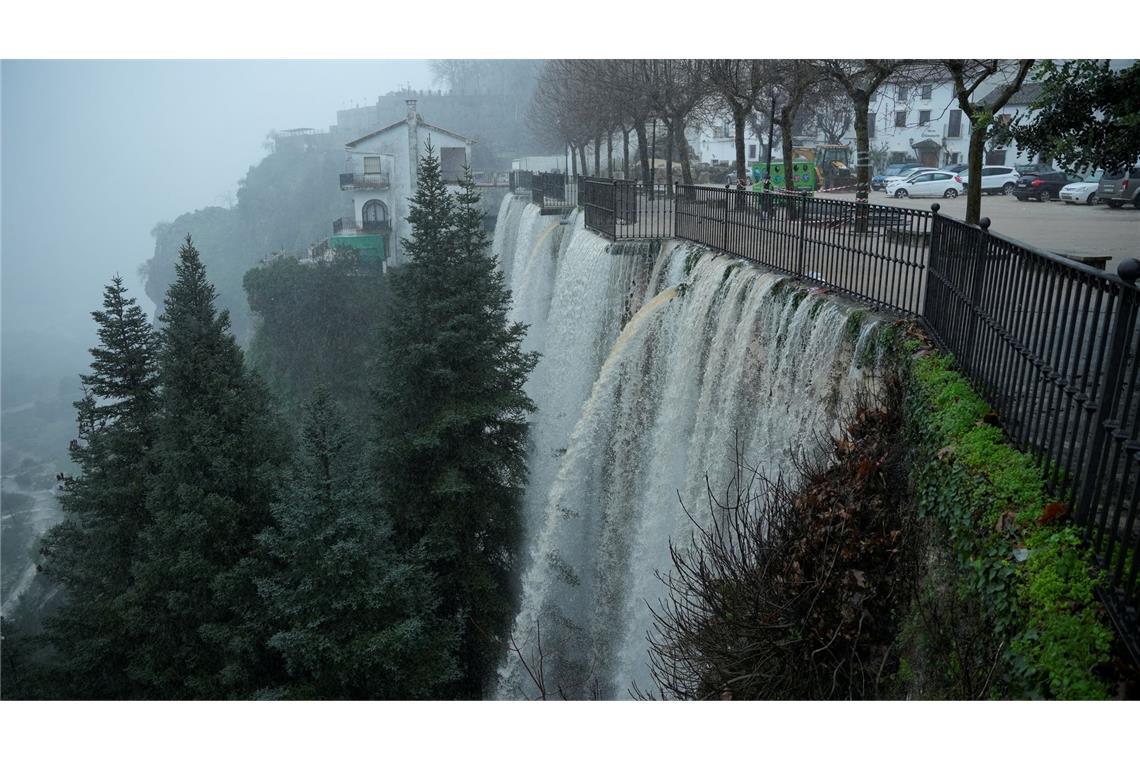 Im spanischen Andalusien ordneten die Behörden Anfang Februar die Evakuierung der gesamten Kleinstadt Grazalema an. (Archivbild)