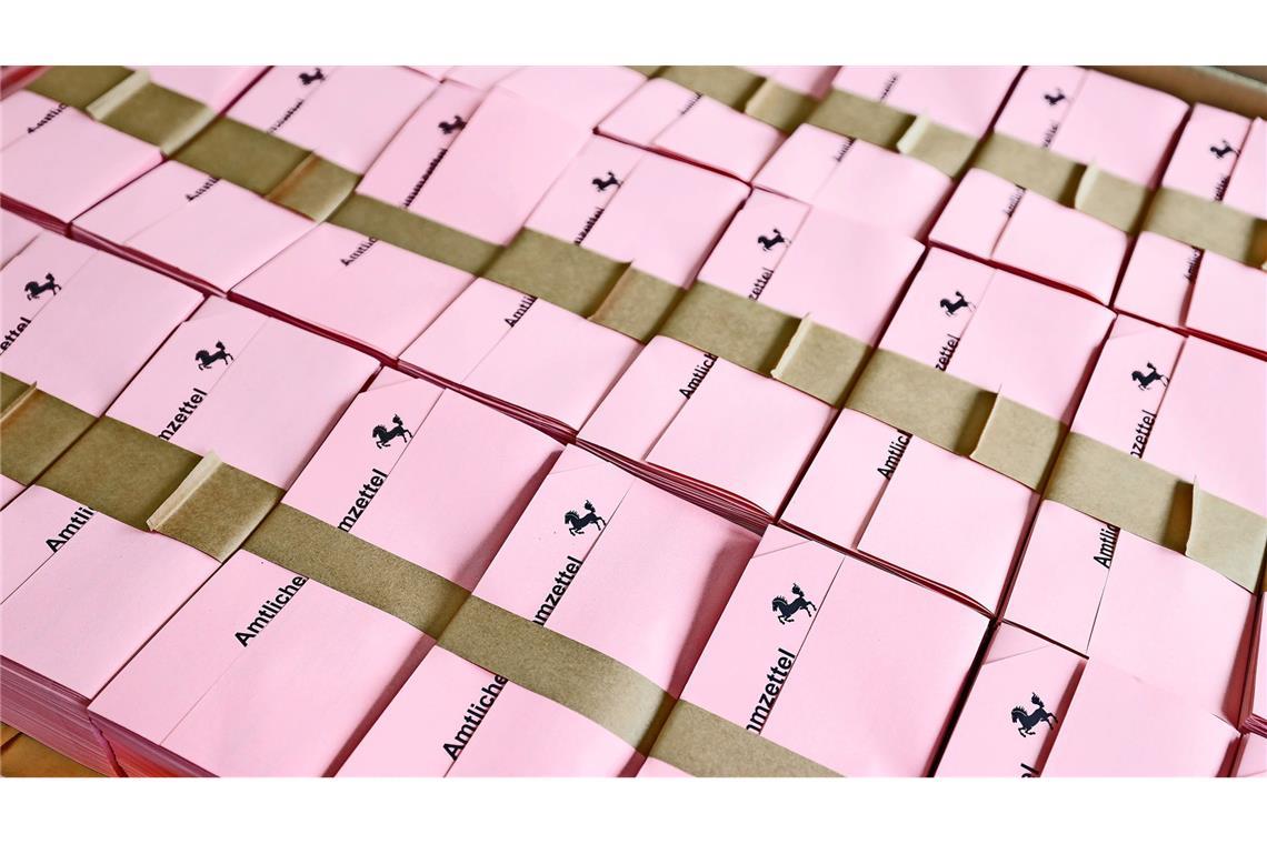 Im Statistischen Amt der Landeshauptstadt Stuttgart wird bereits die Wahl zum Landtag von Baden-Württemberg vorbereitet.