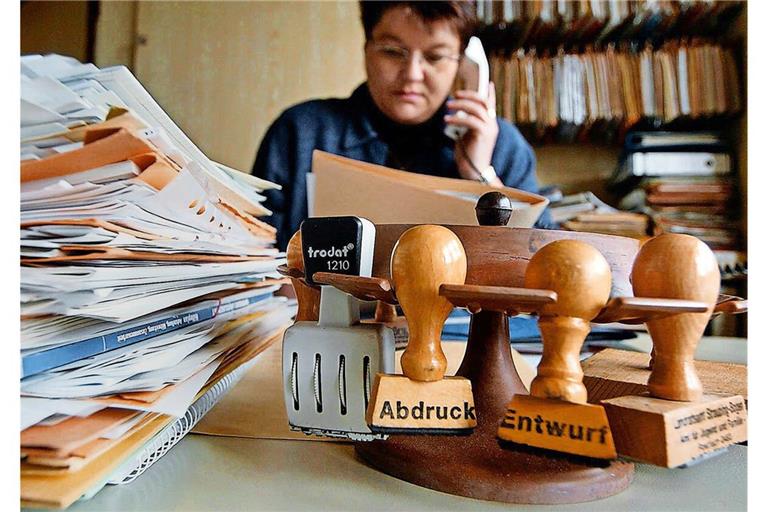 Im Stuttgarter Rathaus kämpft man mit der Digitalisierung.