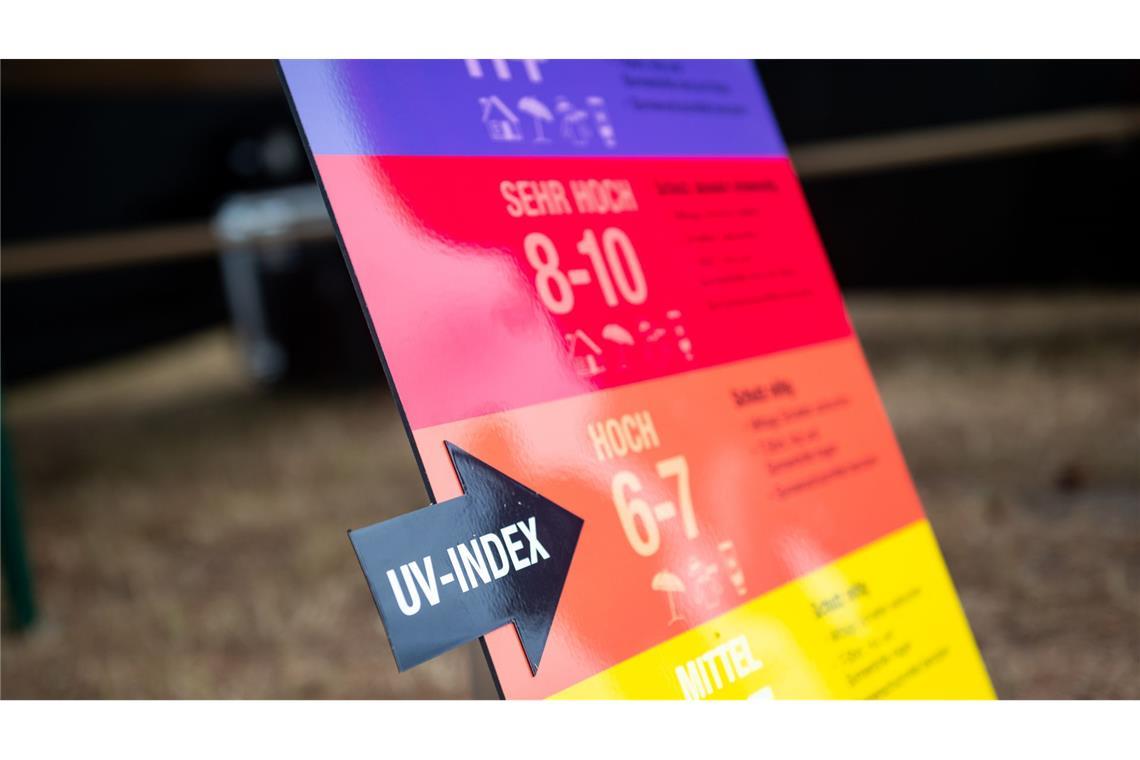 Gefahr durch UV-Strahlung steigt Im Südwesten steigt die Gefahr durch UV-Strahlung. (Symbolbild)