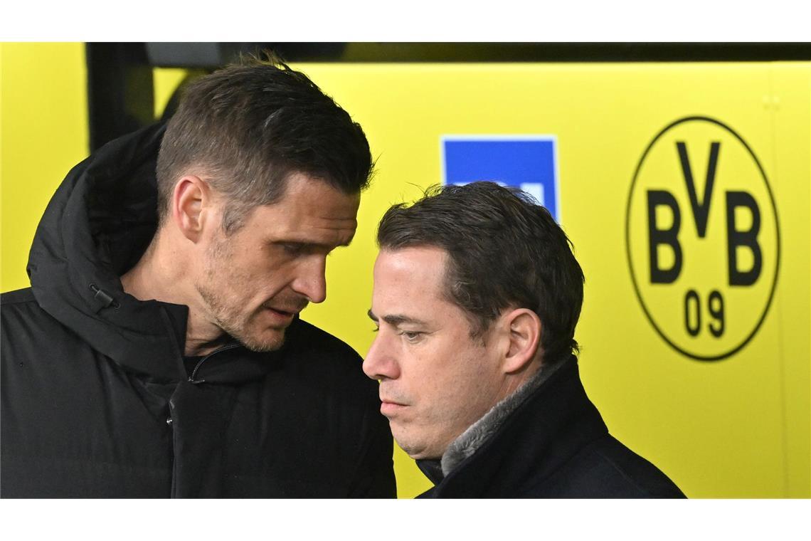 Trainersuche und Führungsprobleme: BVB als Scheinriese? Im vergangenen Jahr wurde Lars Ricken Sportdirektor Sebastian Kehl vor die Nase gesetzt