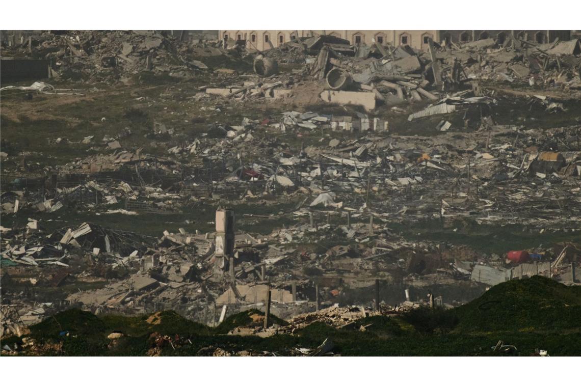 Im weitgehend zerstörten Gazastreifen kommt es trotz der Waffenruhe immer wieder zu tödlichen Zwischenfällen. (Archivbild)