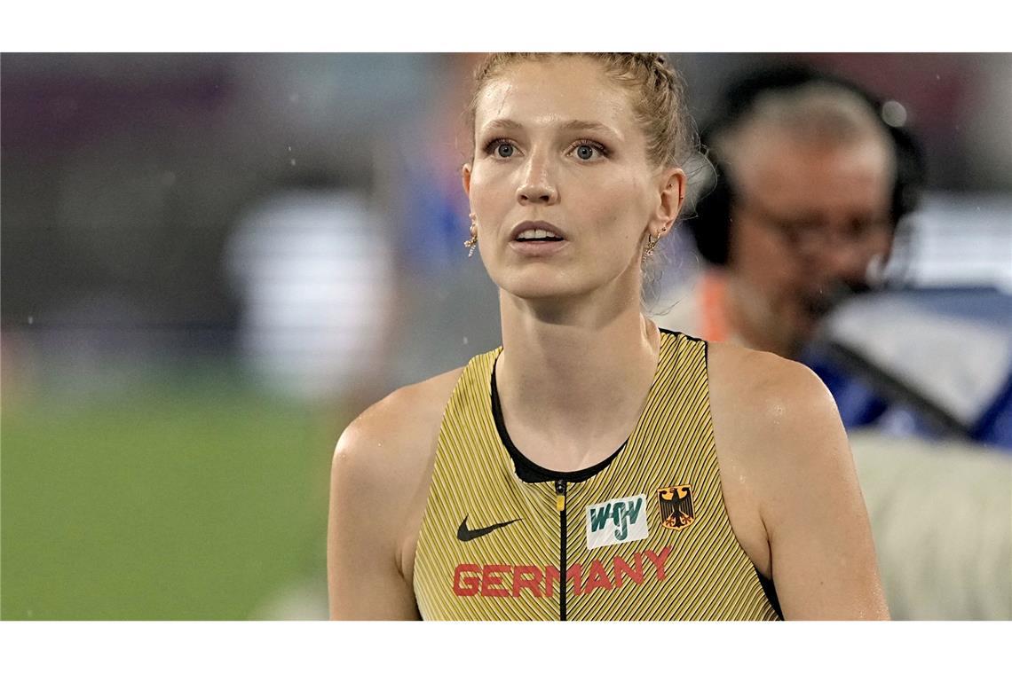 Auch dank Weber und Mihambo: Deutschland bei Team-EM Dritter Imke Onnen sammelte mit Platz drei im Hochsprung viele Punkte fürs deutsche Team.
