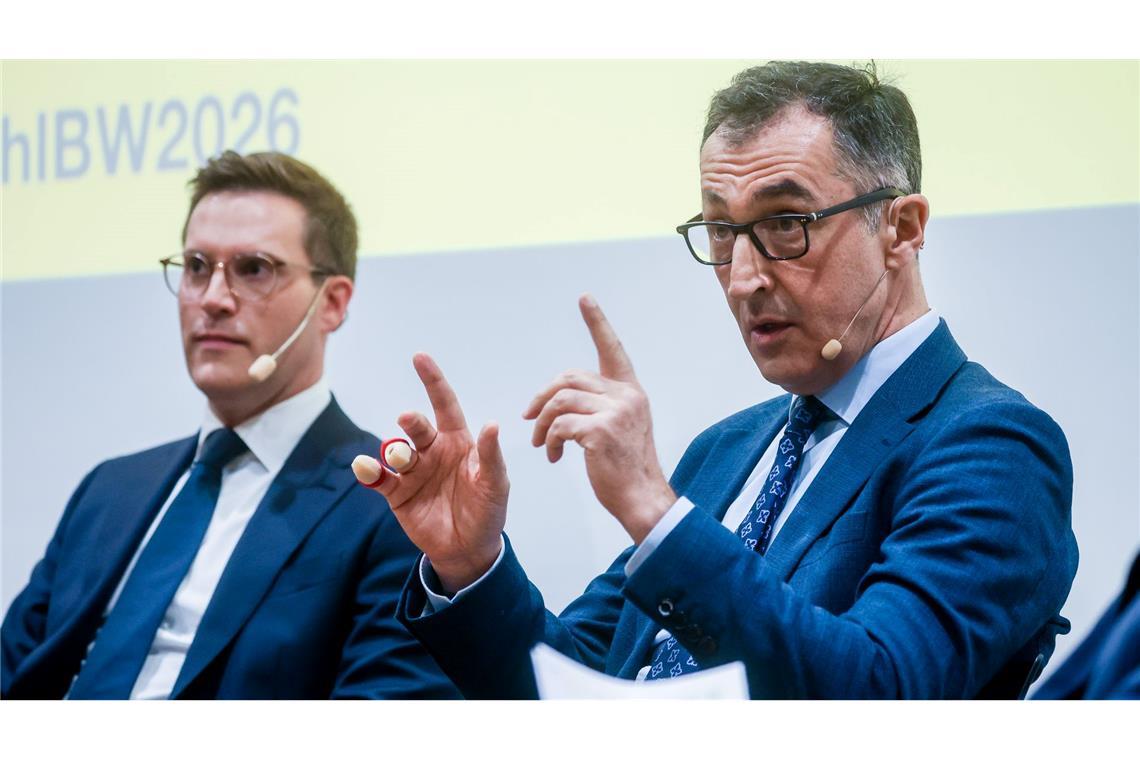 Immer kleiner wurde der Abstand zwischen Özdemir und Hagel. (Archivbild)