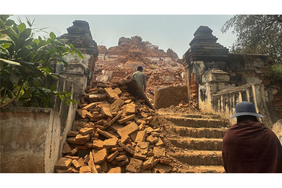 Zahl der Toten nach Erdbeben in Myanmar steigt auf über 3300 Immer noch herrscht Ungewissheit darüber, wie viele Menschen durch das Erdbeben getötet wurden.