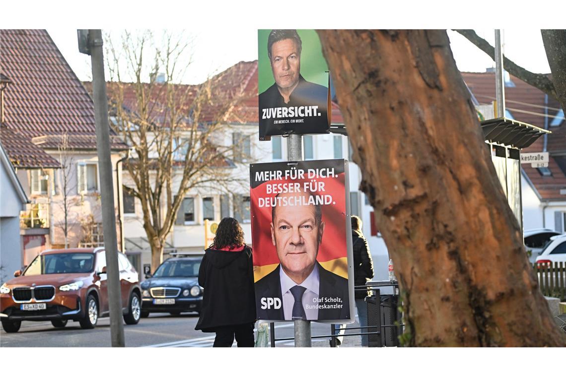Unbekannte zerfetzen serienweise Wahlplakate der „Grünen“ Immer wieder werden Wahlplakate beschädigt (Symbolbild).
