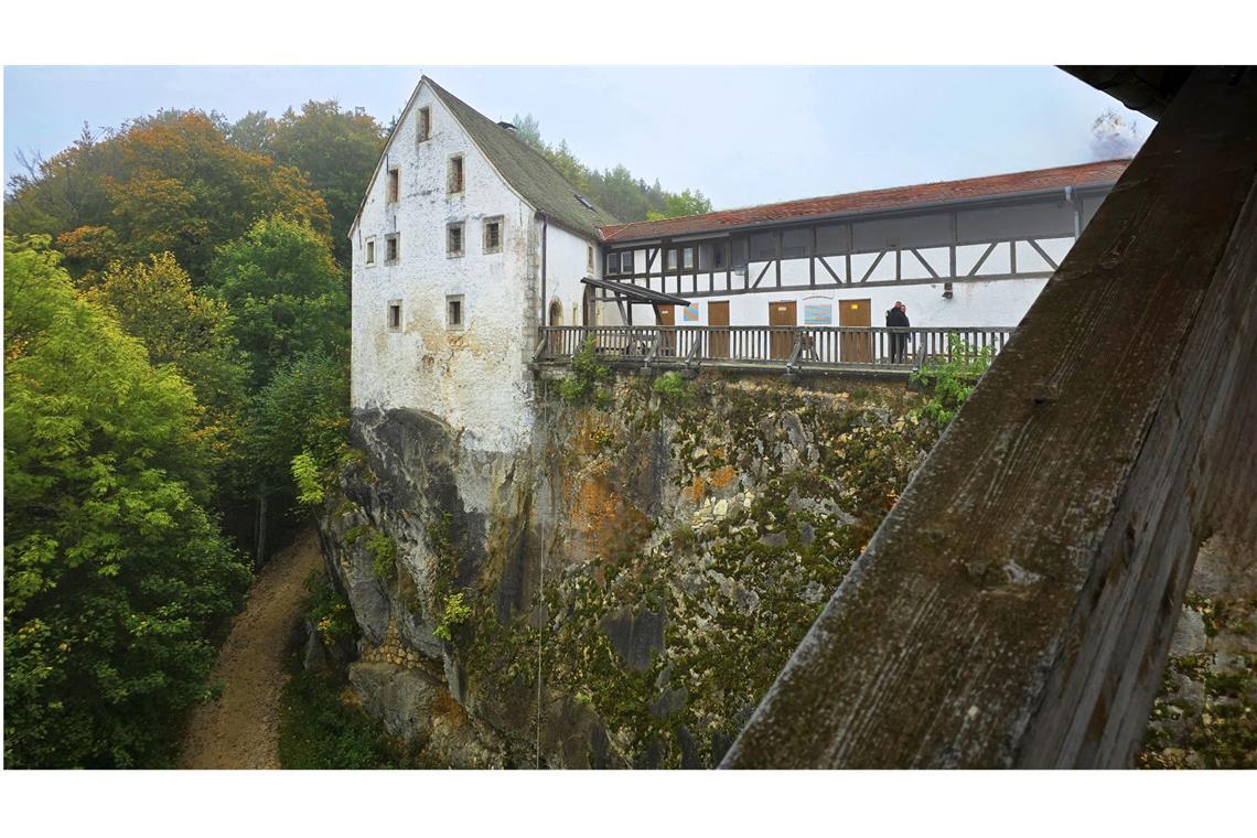 Imposant: die Festungsanlage Burg Wildenstein.