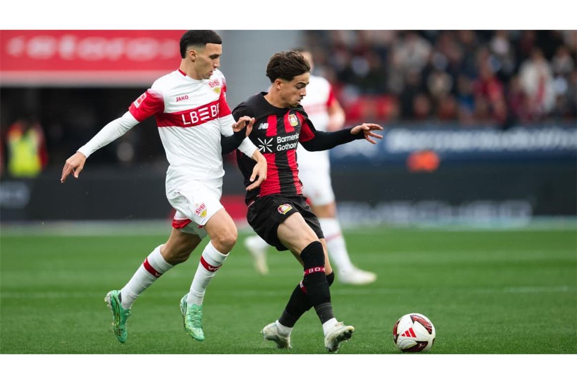 Impressionen vom VfB-Spiel bei Bayer Leverkusen