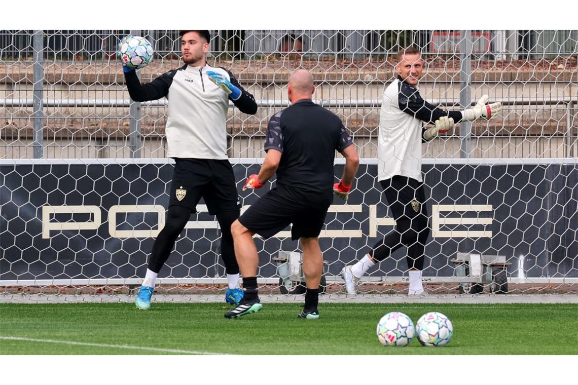 Impressionen vom VfB-Training am 19. Oktober 2026