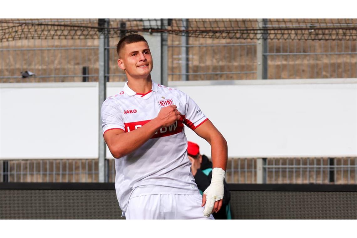 Impressionen vom Youth-League-Spiel der VfB-U19 gegen Atletico Madrid
