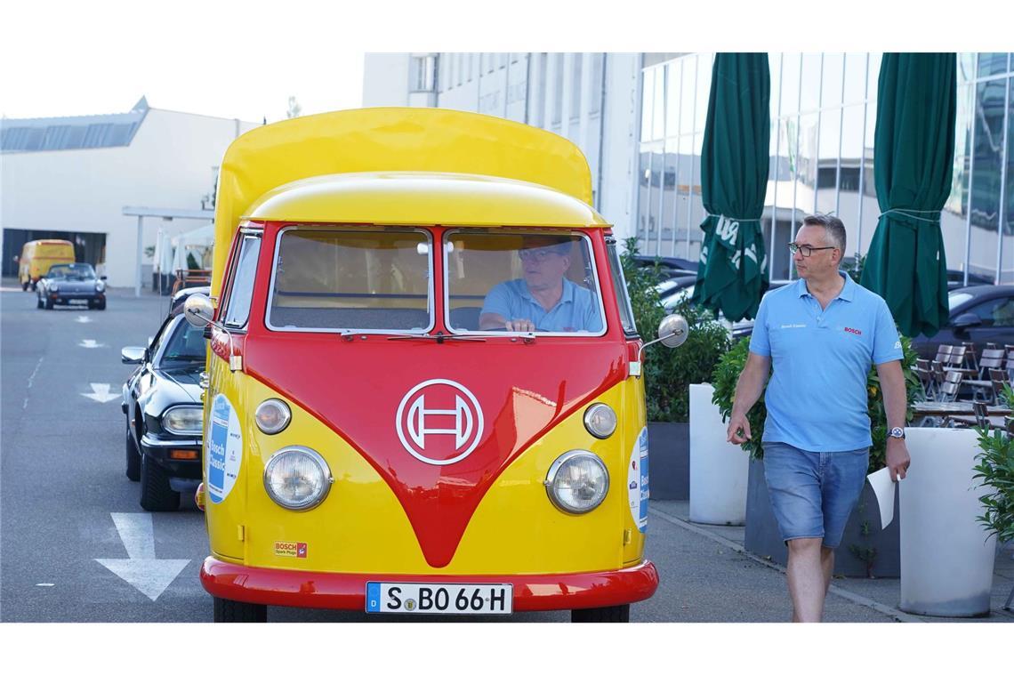 Rund 150 Oldtimer cruisen durch Baden-Württemberg Impressionen von der „Bosch Boxberg Klassik“ am Samstag