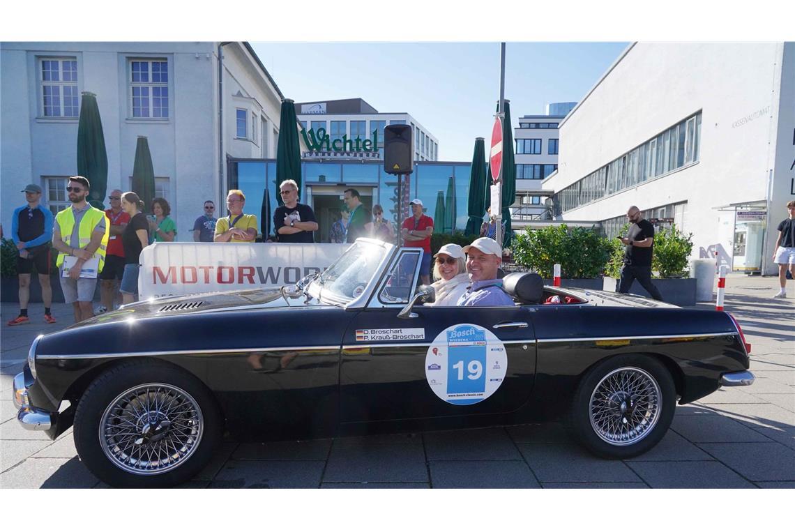 Rund 150 Oldtimer cruisen durch Baden-Württemberg Impressionen von der „Bosch Boxberg Klassik“ am Samstag