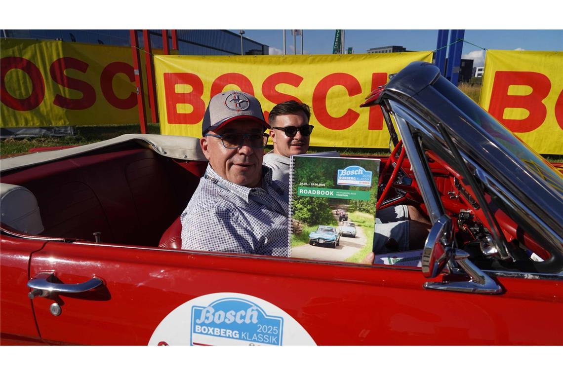 Rund 150 Oldtimer cruisen durch Baden-Württemberg Impressionen von der „Bosch Boxberg Klassik“ am Samstag