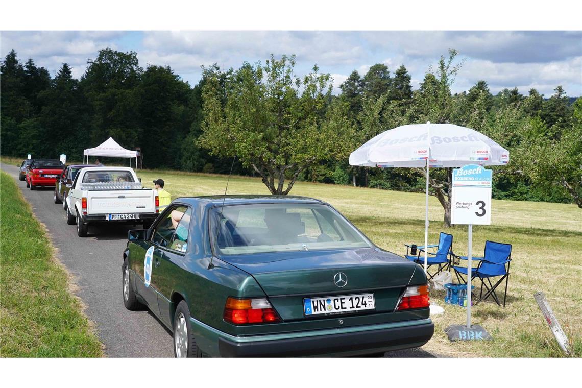 Rund 150 Oldtimer cruisen durch Baden-Württemberg Impressionen von der „Bosch Boxberg Klassik“ am Samstag
