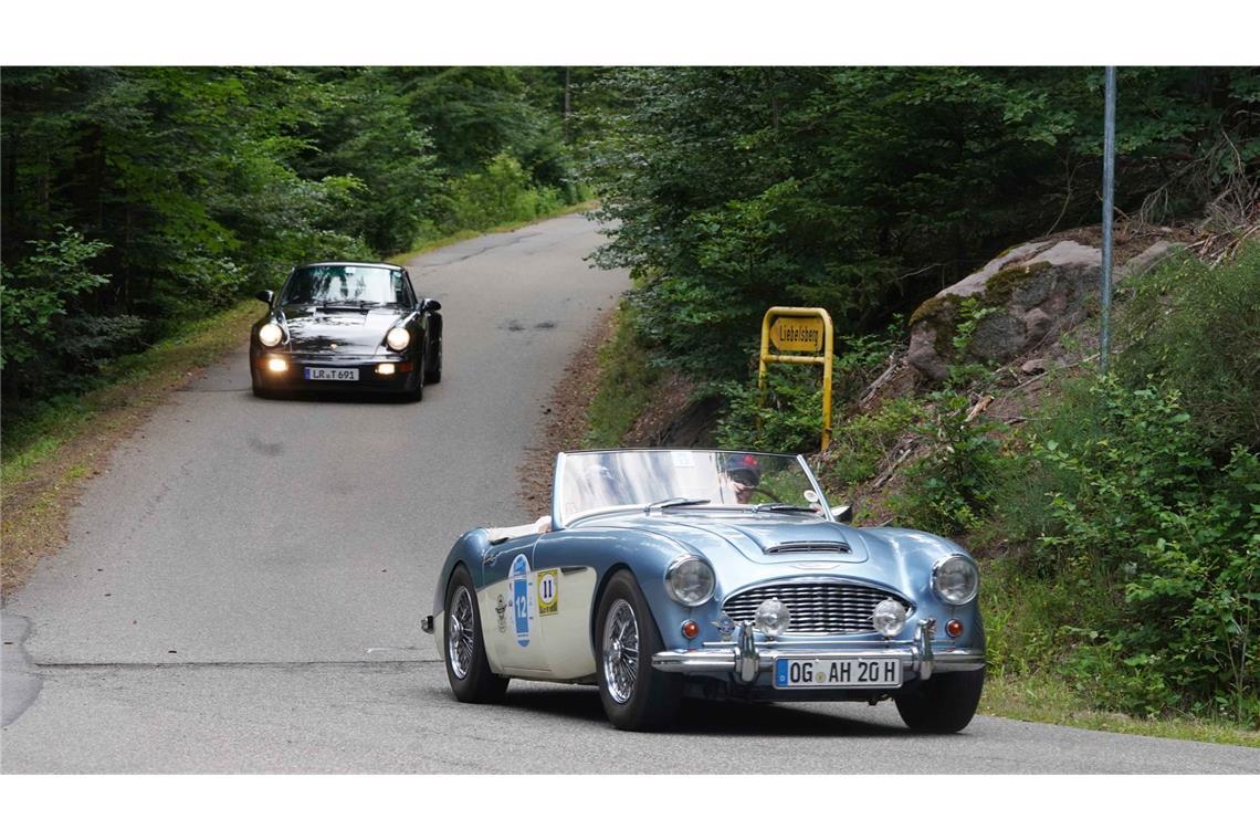 Rund 150 Oldtimer cruisen durch Baden-Württemberg Impressionen von der „Bosch Boxberg Klassik“ am Samstag