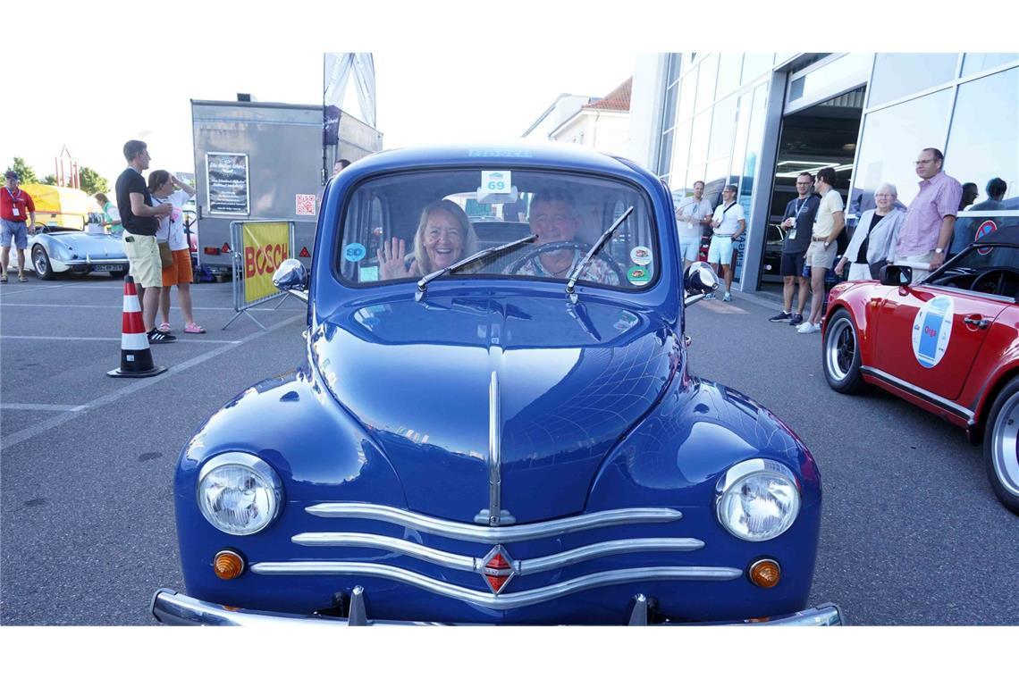 Rund 150 Oldtimer cruisen durch Baden-Württemberg Impressionen von der „Bosch Boxberg Klassik“ am Samstag