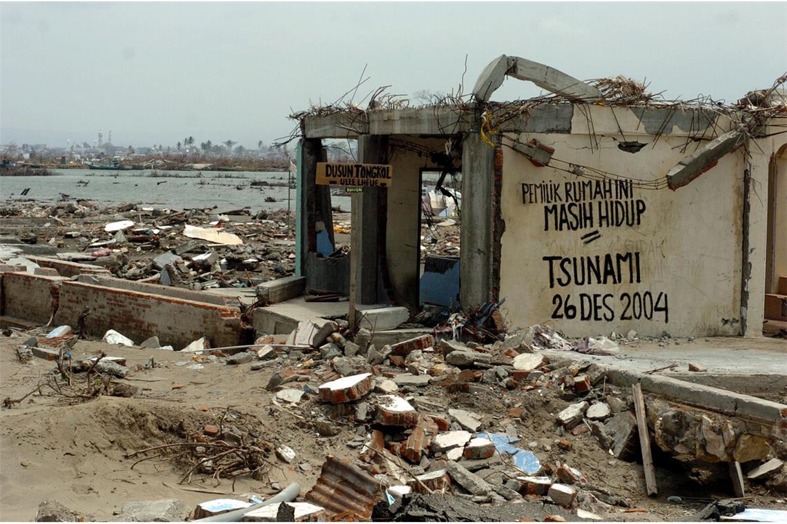 Lehren aus der Katastrophe In Aceh hat der Tsunami besonders viele Todesopfer gefordert.