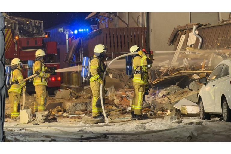 In Albstadt kam es am Donnerstagmorgen zu einer Explosion.
