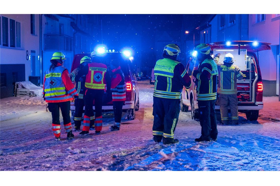 In Albstadt kam es zu einer Explosion.