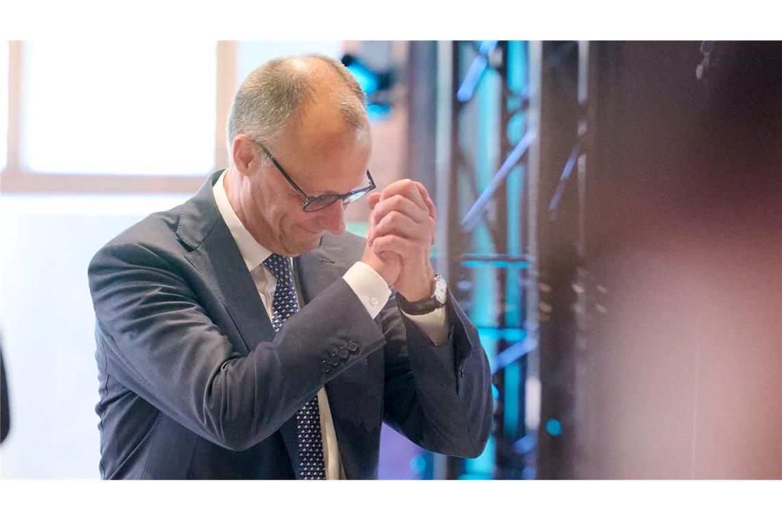 In Arnsberg wurde Merz von den CDU-Parteifreunden gefeiert.