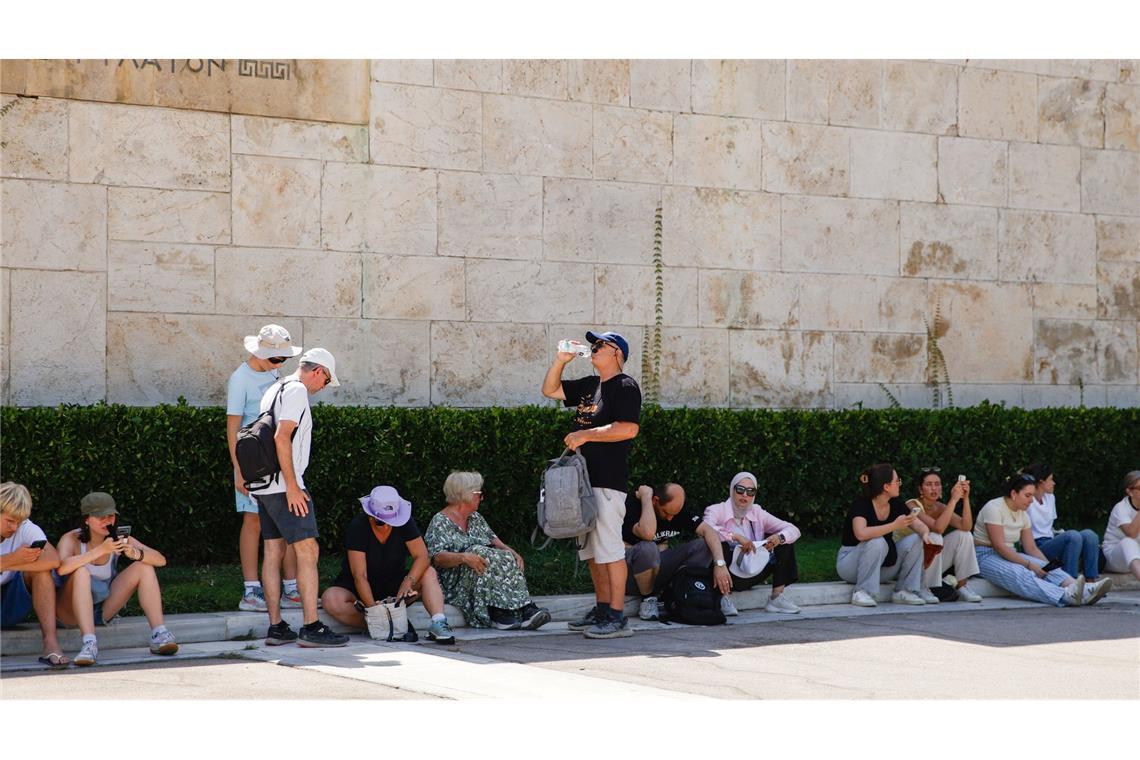 In Athen lässt es sich nicht mal im Schatten wirklich aushalten
