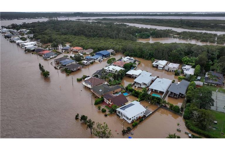 In Australien kommt  es zu schweren Überschwemmungen.